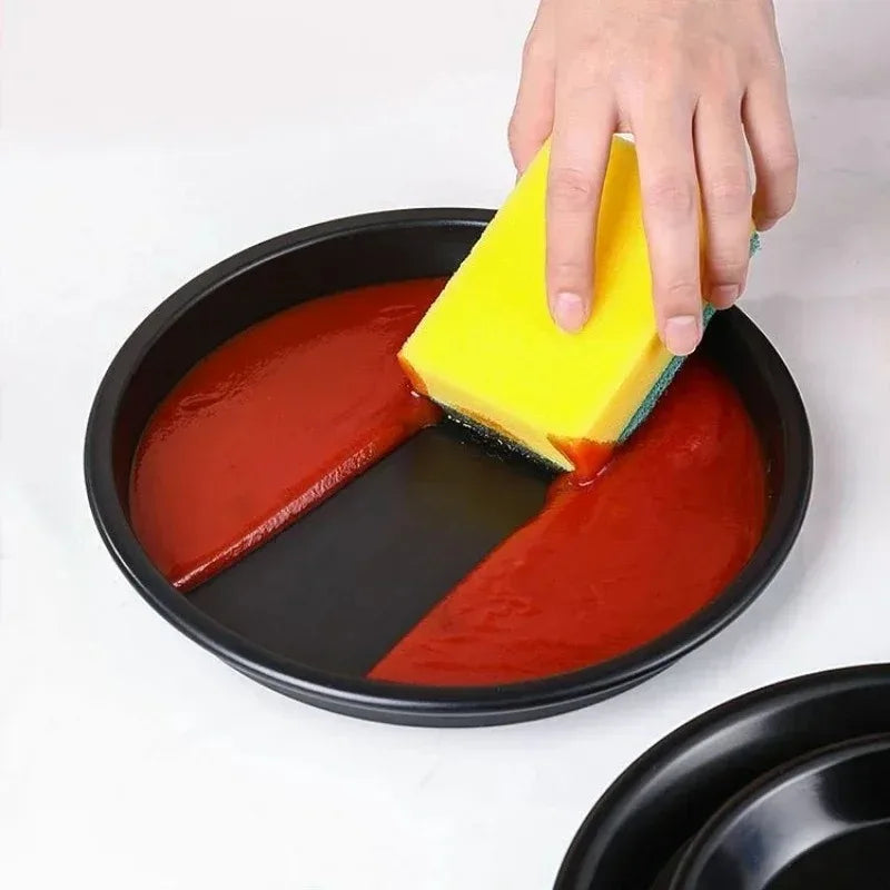 Non-Stick Carbon Steel Pizza Pan 6 8 10 Inch | Bakeware Pizza Baking Pan Oasis Select