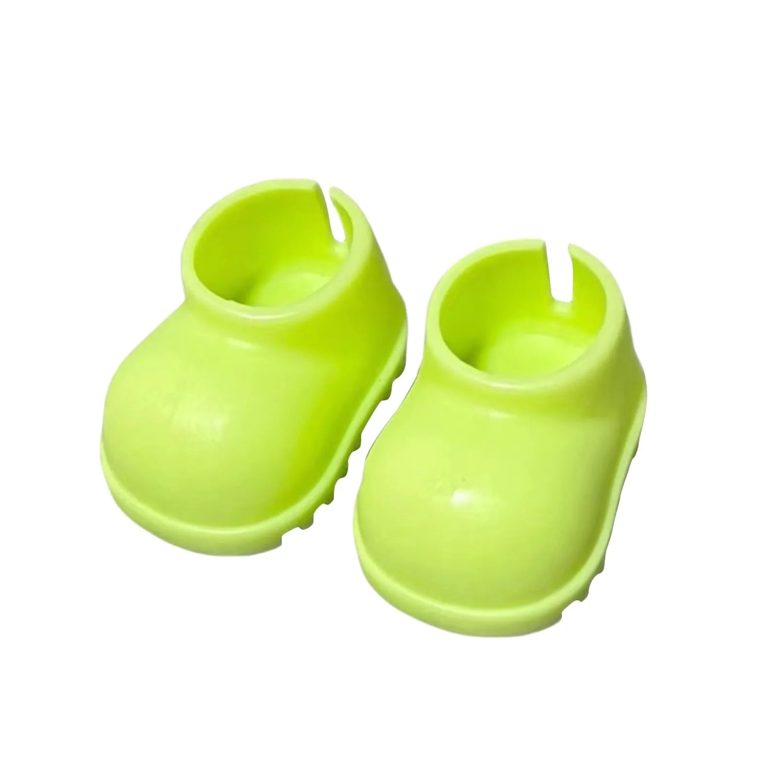 New Hand-made For 17CM Labubu Doll Shoes Dressing Replacement DIY Doll Leather Shoes Multiple Styles Doll Accessories Doll Toys Oasis Select Green One Size