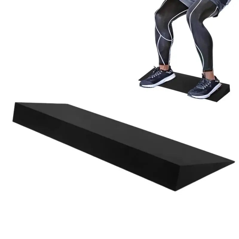 Squat Wedge Block Footrest Cushion Weightlifting Squat Heel Wedge Block Portable Calf Stretcher for Improve Mobility Strength Oasis Select
