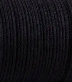 1.5mm Core-Spun Cotton Cord Bodhi Bead Bracelet Handmade Macrame Yarn Oasis Select Bxm-31 Black 1.5mm