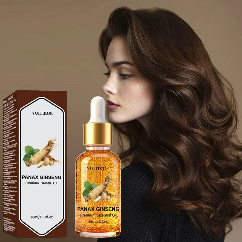 YUITIKUE Ginseng Hair Oil – Biotin, Rosemary & Batana Oil 30ml