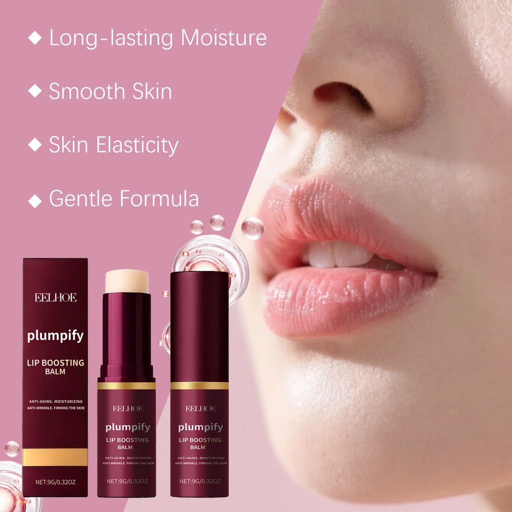 Plumpify Lip Boosting Balm Moisturizing Plumping Sexy Lip Care Fade Lip Lines Nourishing Repair Lip Care Makeup Cosmetics Oasis Select