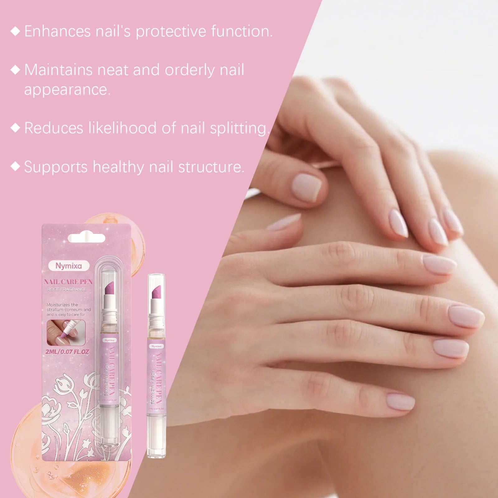 2-in-1 Nail Care & Cuticle Nourishing Pen – Hand & Foot Cuticle Care Pen Oasis Select