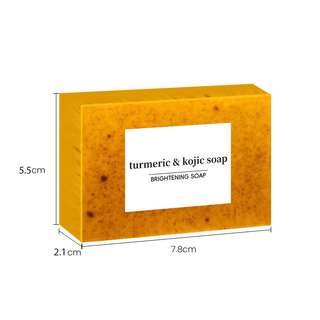 Turmeric Lemon Soap Kojic Acid Ginger Handmade Cold Soap Bath Face Soap Body Cleansers Oasis Select