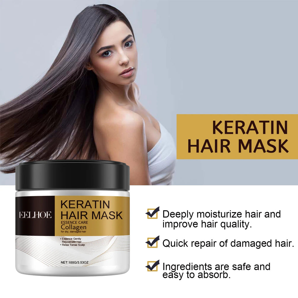 Eelhoe Repair & Moisturizing Hair Mask – 100g Damaged Hair