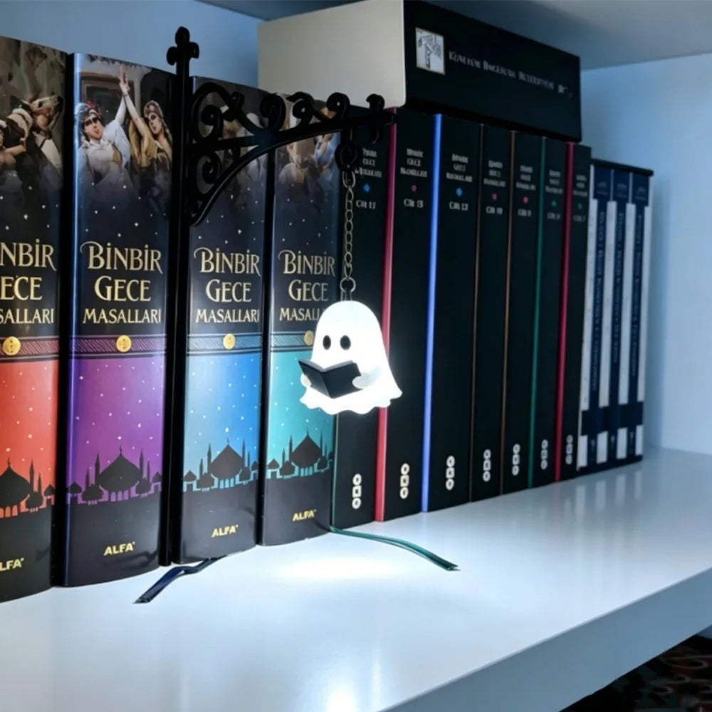 Atmosphere Lamp Vintage Bookshelf Lantern Light White Warm White Bookshelf Ghost Light Bookshelf Lamp Christmas Oasis Select Style 5