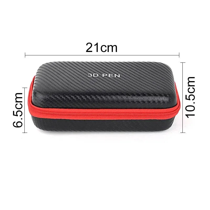 3D Pen Storage Bag – Portable Travel Case for 3D Printing Pens 3D Pen Storage Case Oasis Select Black