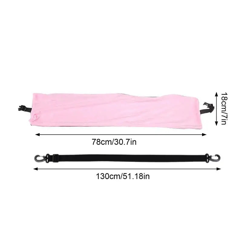 Stuffable Neck Pillow Velvet Soft Neck Pillowcase Travel Stuffable Comfortable No Filler Portable Luggage Pillowcase Storage Bag Oasis Select