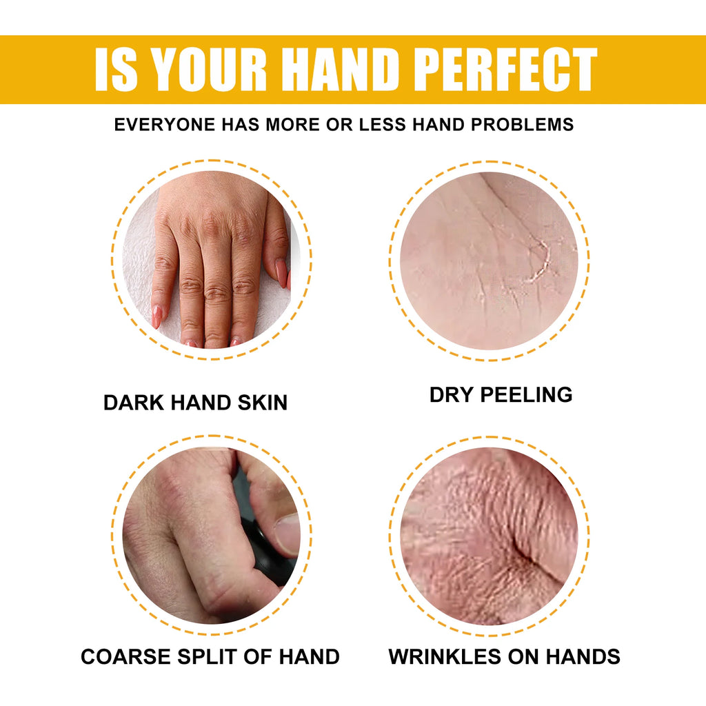 Milk & Honey Hand Wax Peel-Off Mask – Exfoliate & Moisturize Hand Wax Peel Mask Oasis Select