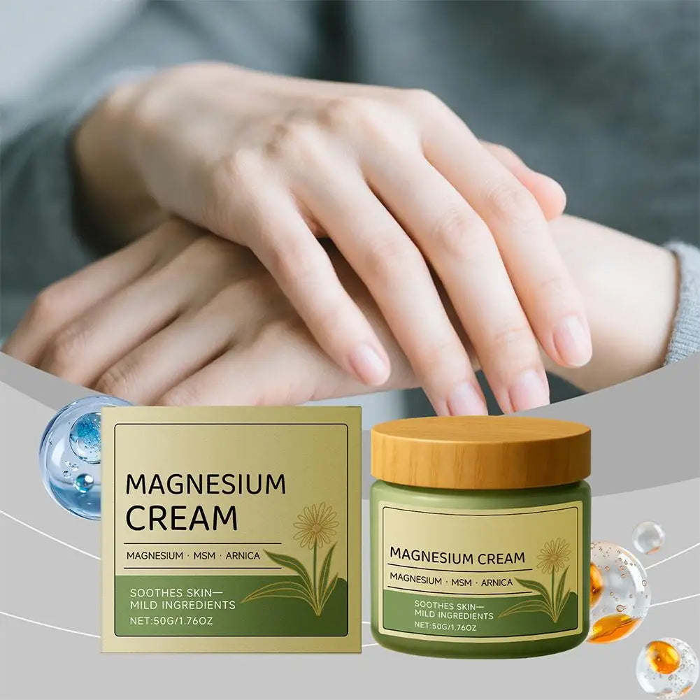 Magnesium 2-in-1 Face & Body Cream – Soothing & Moisturizing Face & Body Cream Oasis Select