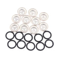 10Pcs Brake Master Cylinder Sight Glass With O Ring Motorcycle Brake Master Cylinder Window For Motorcycle ATV Oasis Select 14.5mm