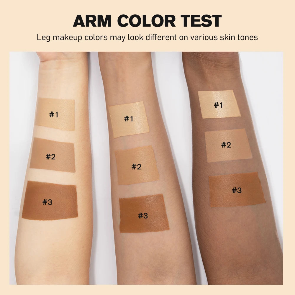 100ml Leg Makeup Foundation Long Lasting Even Skin Tone Liquid Foundations Makeup Coverage Moisturizing Waterproof Cosmetics Oasis Select