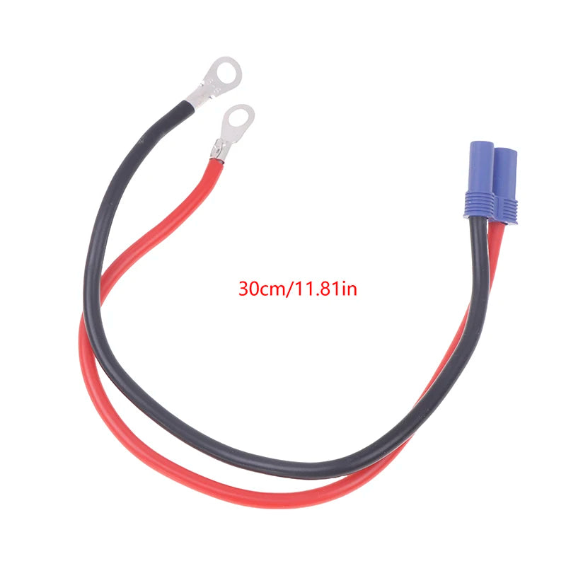 EC5 to O-Type Terminal Conversion Accessories, 10AWG Charging Cable for Car Bike Power Emergency Oasis Select