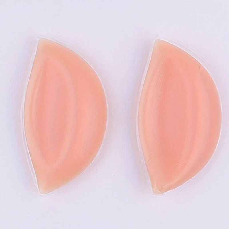 2PCS Super Soft Silicone Breast Pad, Gel Booster Breast Pad, Chest Enhancement, Antiskid Adhesive Breast Pad Oasis Select skin color S