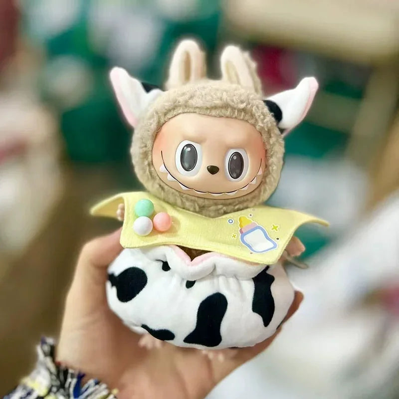 Mini Plush Doll'S Clothes Outfit Accessories For Korea Kpop Exo Labubu V1 V2 Idol Dolls Pit strip climbing suit Clothing Gift Oasis Select STYLE 4 no doll
