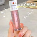 Peach Honey Lip Oil Plump Moisturizing Non-sticky-hydrating Gloss Long-lasting clear liquid lip Balm Oasis Select 03 White peach oolon