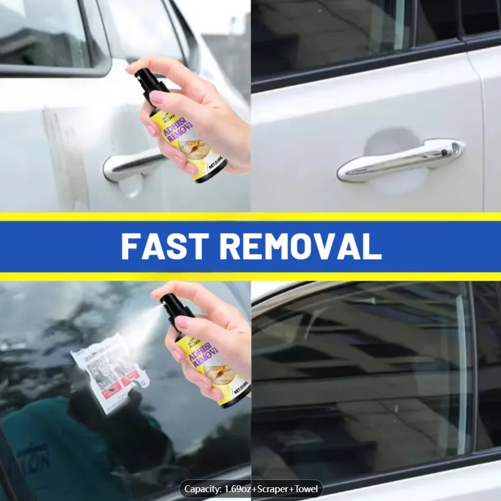 Adhesive & Sticker Remover Spray 50ml – Safe for Car & Glass Adhesive Remover Spray Oasis Select