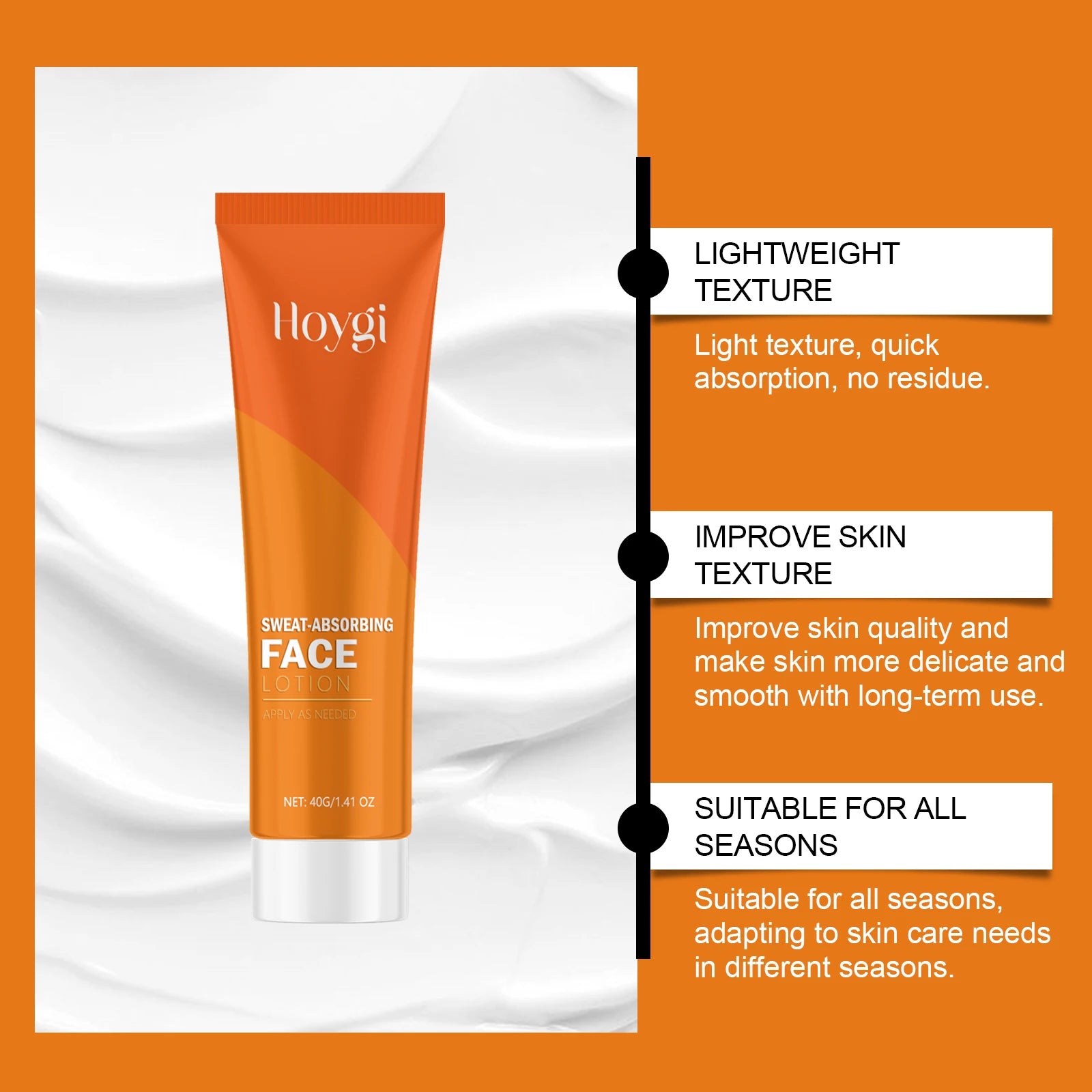 Hoygi Sweat-Absorbing Face Cream – Oil Control & Moisturizer