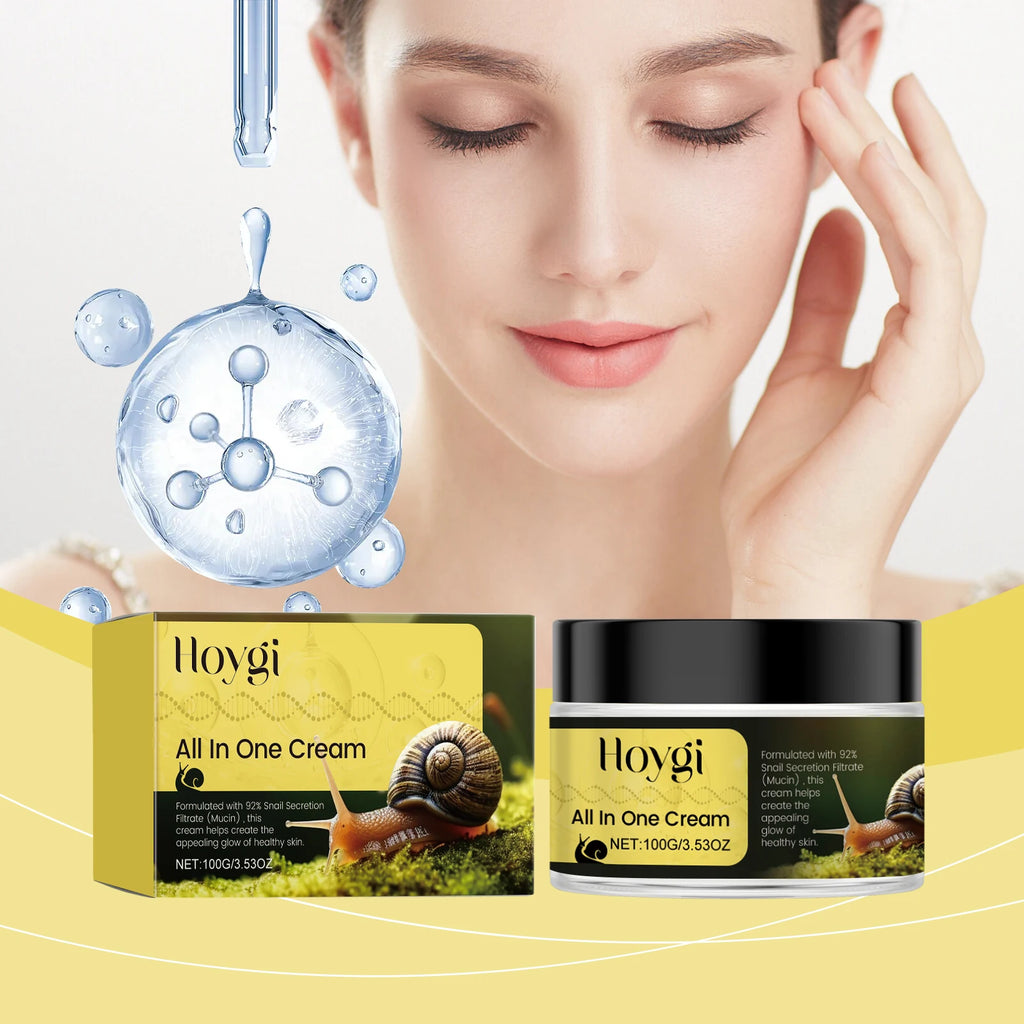 Snail Essence Face Cream – Deep Moisturizer for Dry Skin Facial Moisturizer Cream Oasis Select