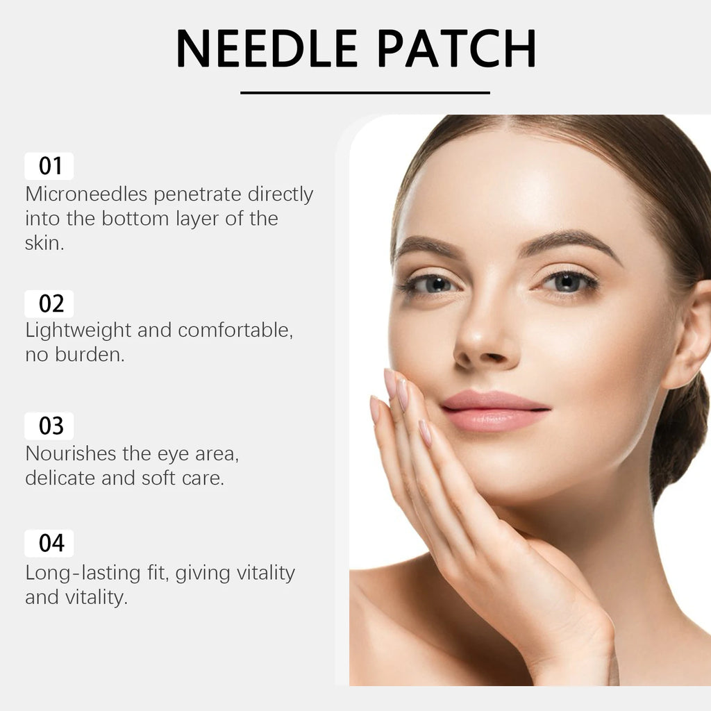 Eelhoe Microneedle Eye Patches – Anti-Wrinkle & Dark Circles Microneedle Eye Patch Oasis Select