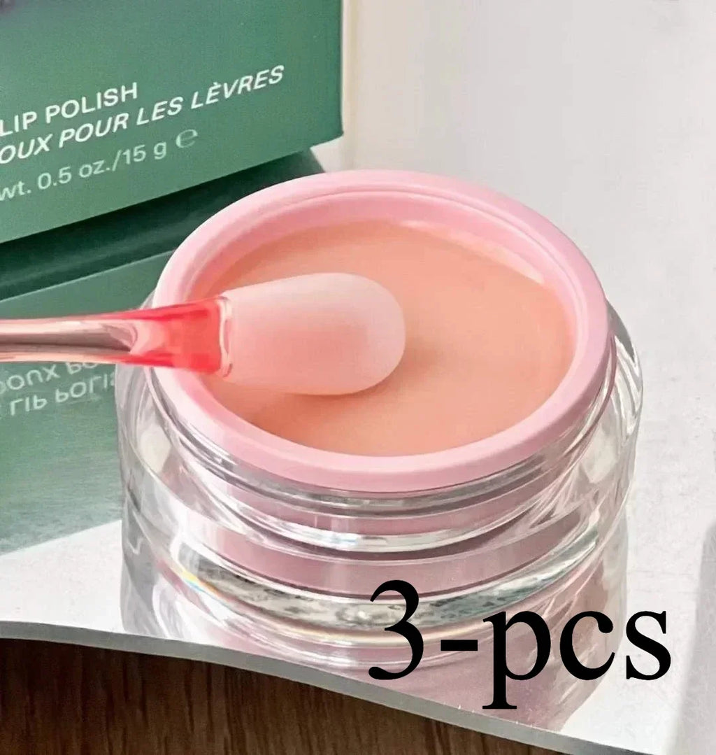 Lip Polish Exfoliating Lip Mask | Floral Scent 15g Lip Exfoliating Mask Oasis Select 3pcs