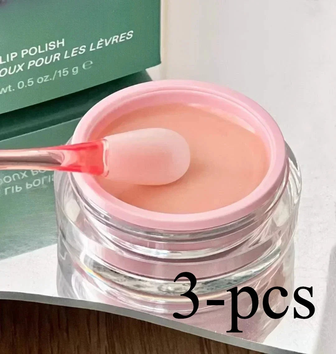 Lip Polish Exfoliating Lip Mask | Floral Scent 15g Lip Exfoliating Mask Oasis Select 3pcs