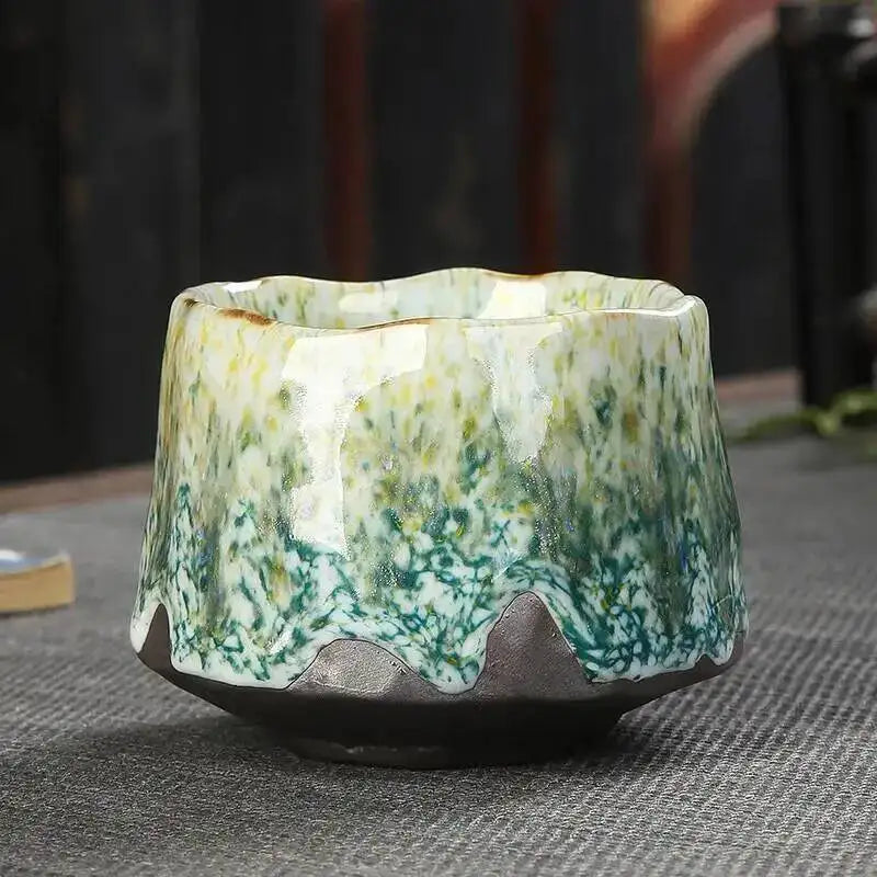 Japanese Coarse Ceramic Coffee Cup Handmade Tea Kungfu Household Water