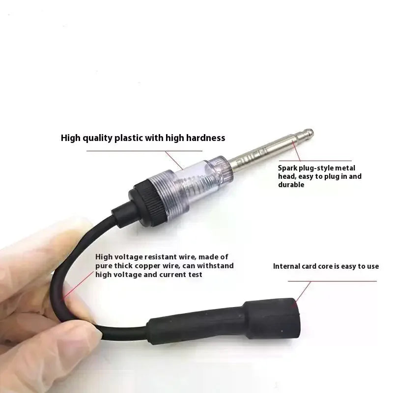 Automotive Ignition Coil Detector, Spark Plug Tester Pen, Convenient Vehicle Ignition System Checker Tool Oasis Select