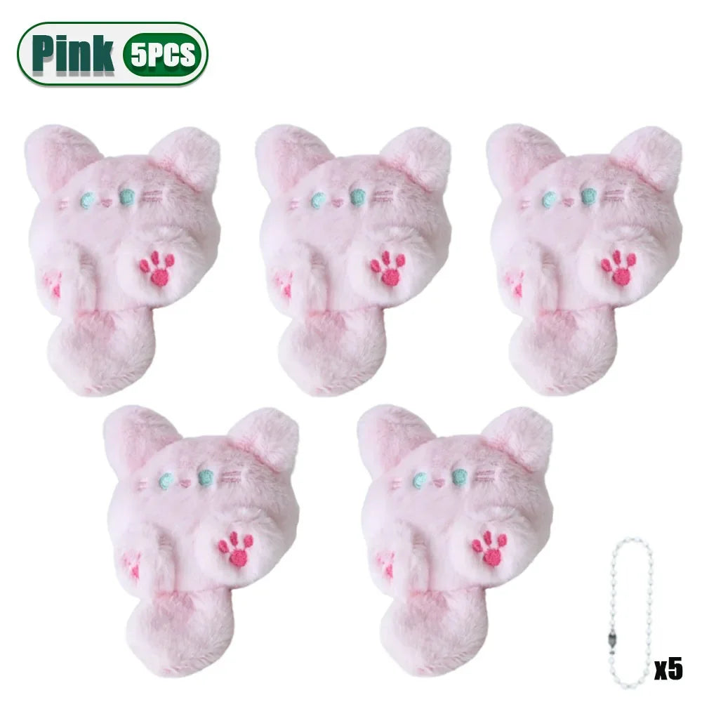 Cute Plush Cat Keychain Pendant – 1-20 Pack | Bag Charm