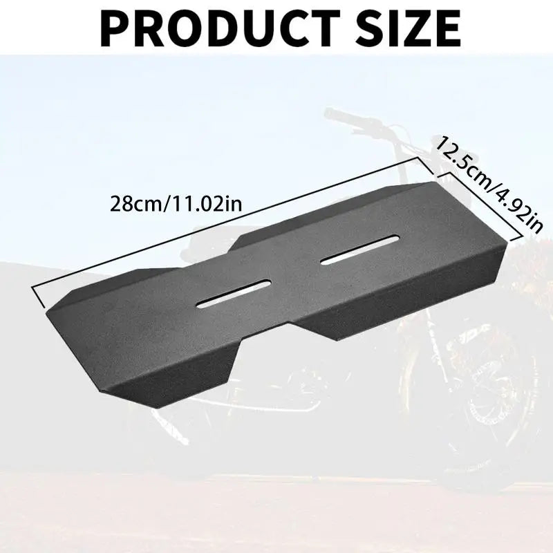 Middle For Ebike,Central Mudguard Mud Guard For Electric Bike Ridstar Q20/Super 73 S1 S2 RX Z1 Oasis Select Black