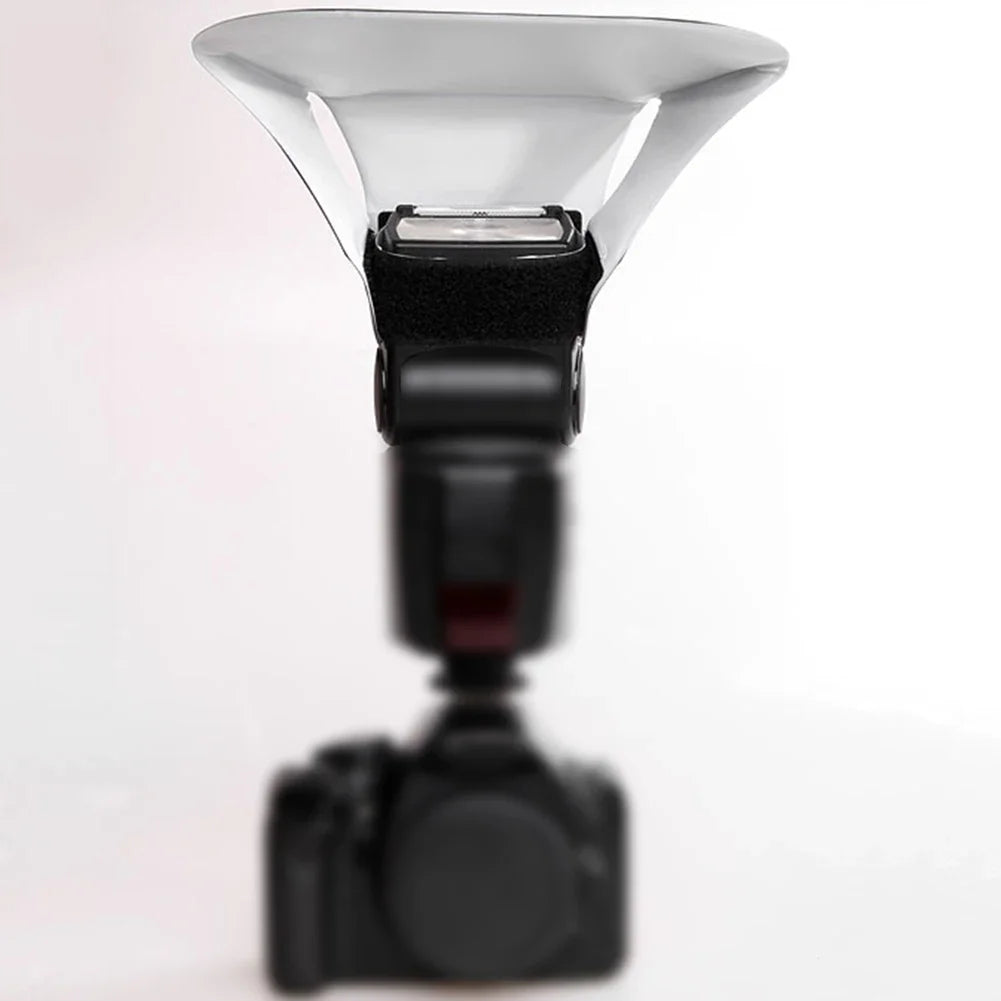 Create Artistic Photos with Premium 2in1 Photo Flash Light Diffuser Kit Soft and Natural Lighting Portable Design Oasis Select