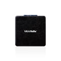 Square Folding Pocket Mirror – Gradient PU Leather, Dual-Sided Folding Makeup Mirror Oasis Select GX-026-black-02