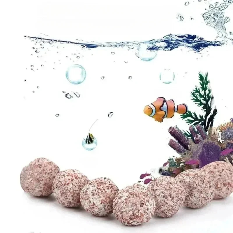 Aquarium Quartz Ball Fish Tank Filter Media Hollow Particles Biological Ball Bio Filter for Aquarium Accessories Oasis Select