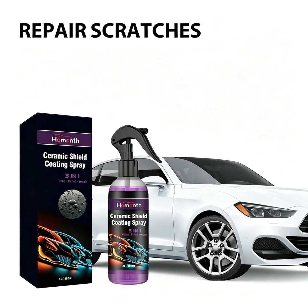 Homonth Car Coating Spray – Nano Ceramic Polish & Protector Car Coating Spray Oasis Select