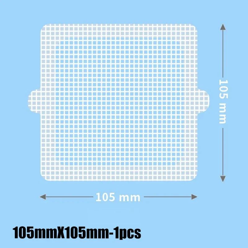 Hair filter shower drain grid insect prevention autohesion shower for bathroom items trap accessories sink bathtub fixture home Oasis Select 105mmX105mm-1pcs