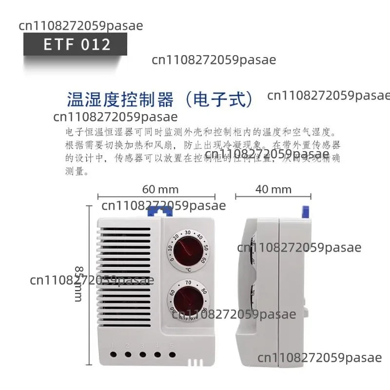 Smart Temperature & Humidity Controller Distribution Box ETF012