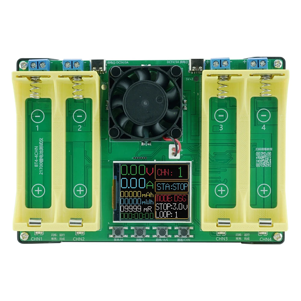 21700 Lithium Battery Capacity Tester Module MAh MWh Digital Battery Power Detector Module 21700 Battery Tester Type-C Oasis Select 21700