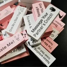 48PCS Block Tower Game Couple Activities Date Night Ideas Valentine Tumbling Tower Stacking Blocks Game For Couples Night Party。 Oasis Select French Language 48pcs set