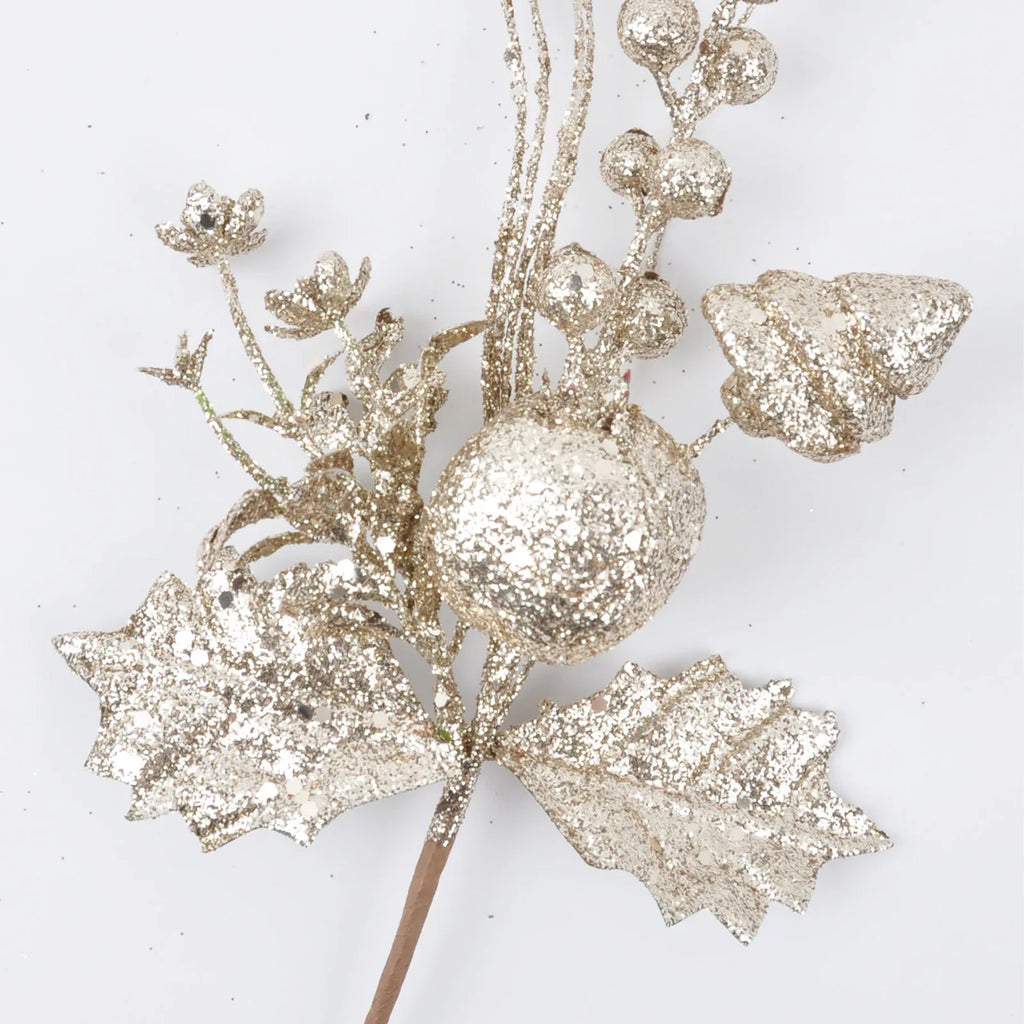 Sparkling Christmas Tree Decorative Picks – Holiday Decor