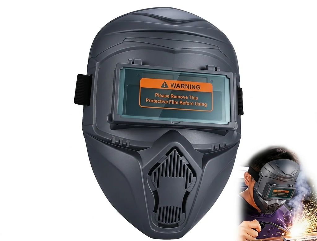 True Color Auto-Darkening Welding Helmet | Flip-Up Goggles