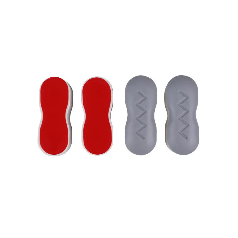 4PCS Universal Toilet Seat Protector Pads Non-Slip Strong Adhesive Cushioned for Bidet Elderly Pregnancy Bathroom Safety Oasis Select