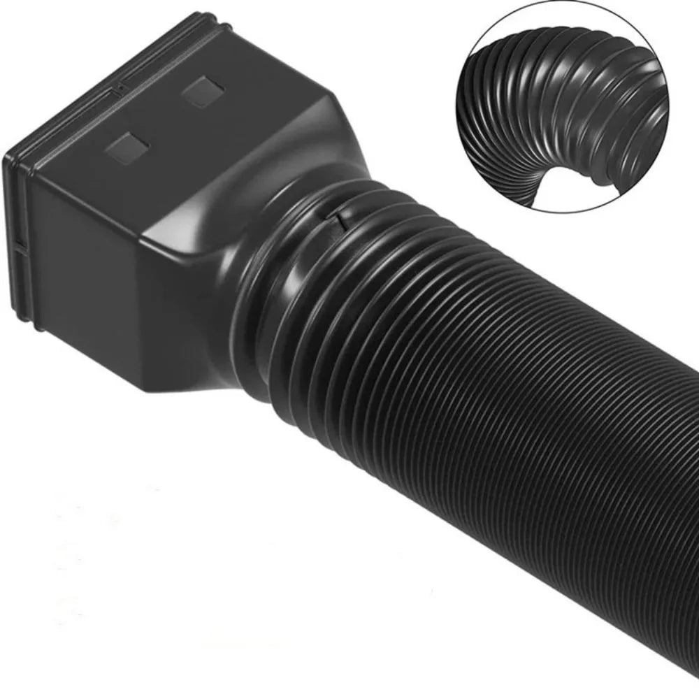 Retractable Rain Gutter Downspout Extensions with Screws Rainwater Drainage Drain Downspout Extender Adjustable Oasis Select