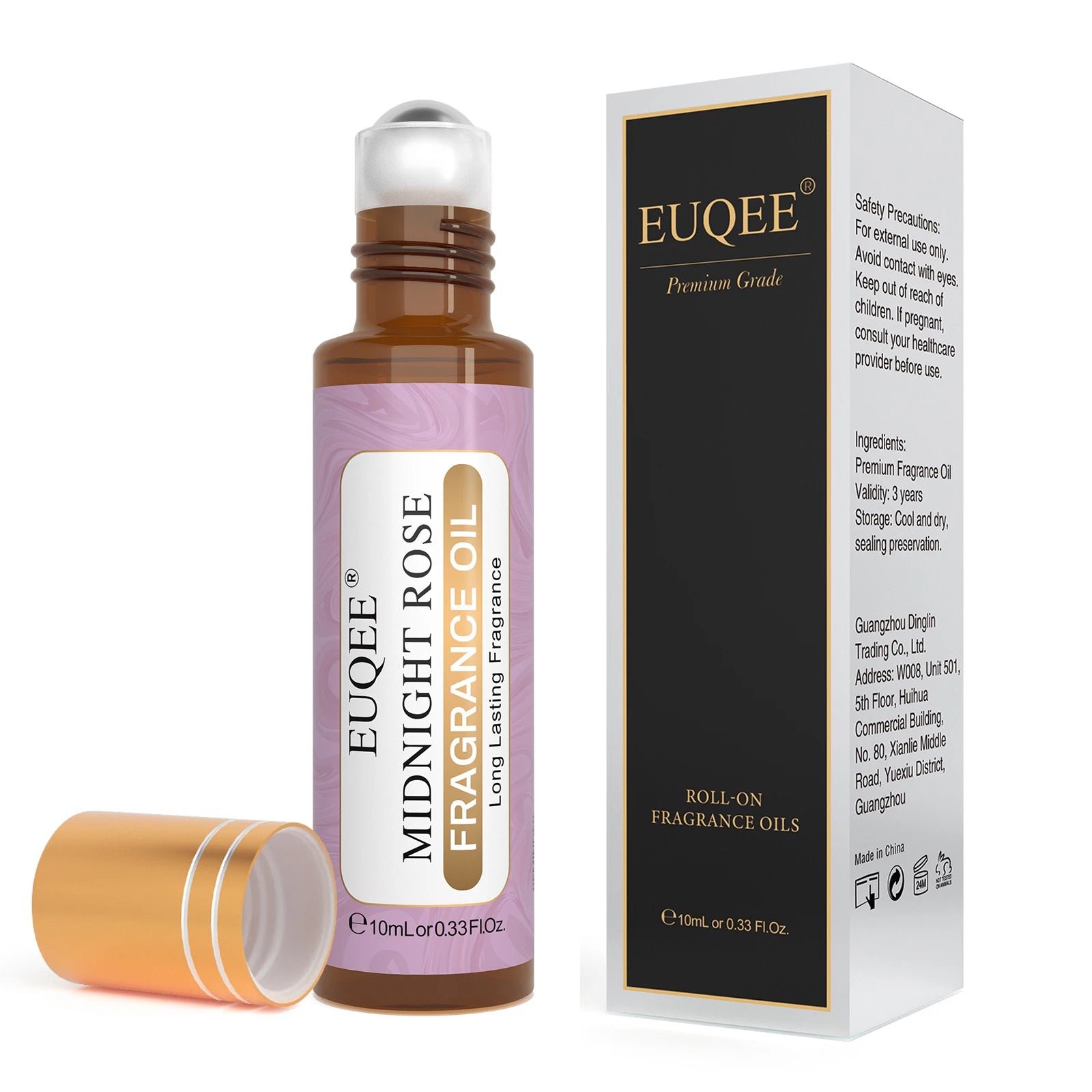 EUQEE 10ml Roll-On Fragrance Oil | Aromatherapy & Candle Making
