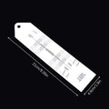 New Sale Turntable Phono Phonograph Pickup Cartridge Adjustment Ruler Calibration Gauge LP Stylus Alignment Protractor Tool Oasis Select one size