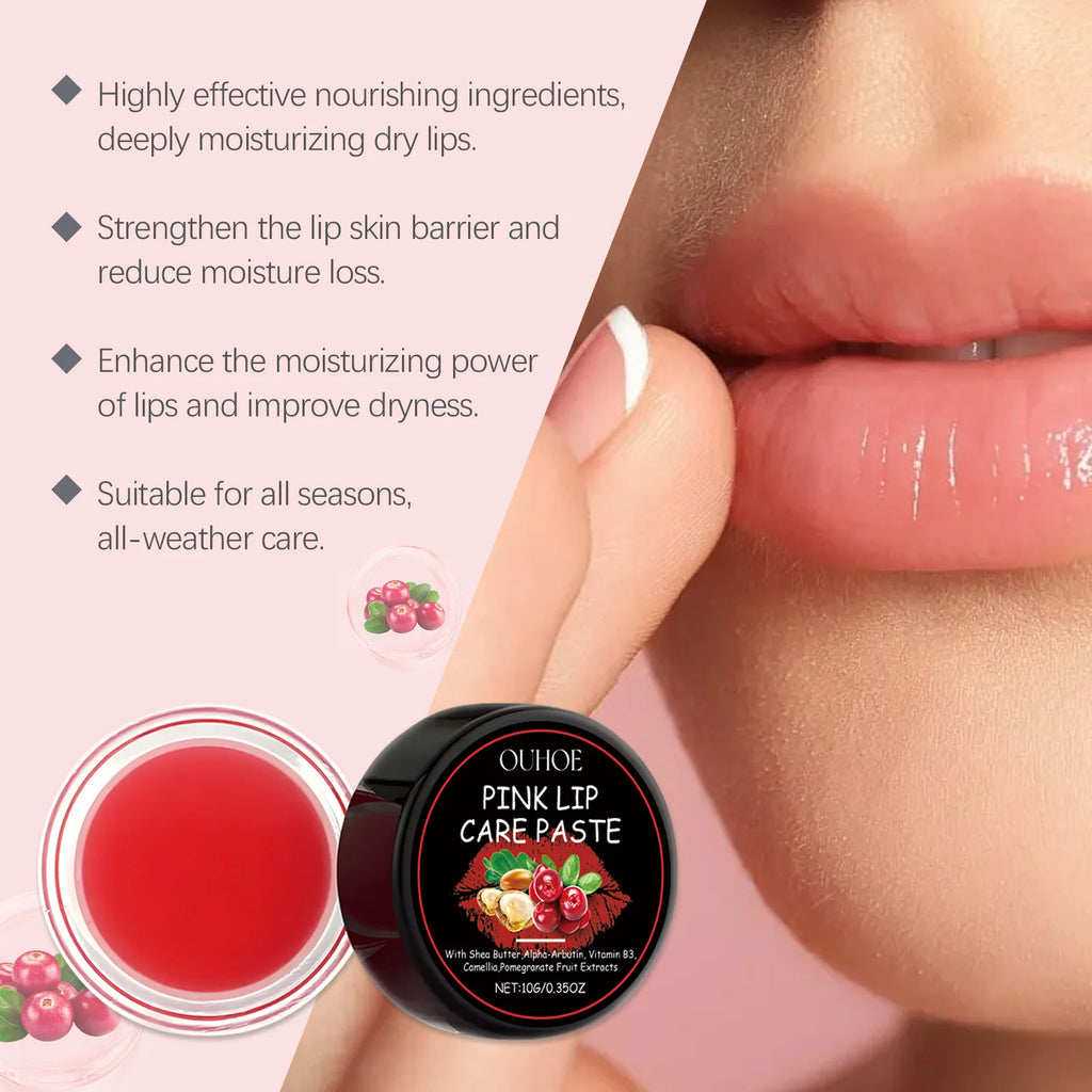 Lips Cream Exfoliator Anti Crack Nourishing Lip Plump Dark Lips Removal Lip Care to Deep Moisturizing Lip Balm Brighten Dark Oasis Select