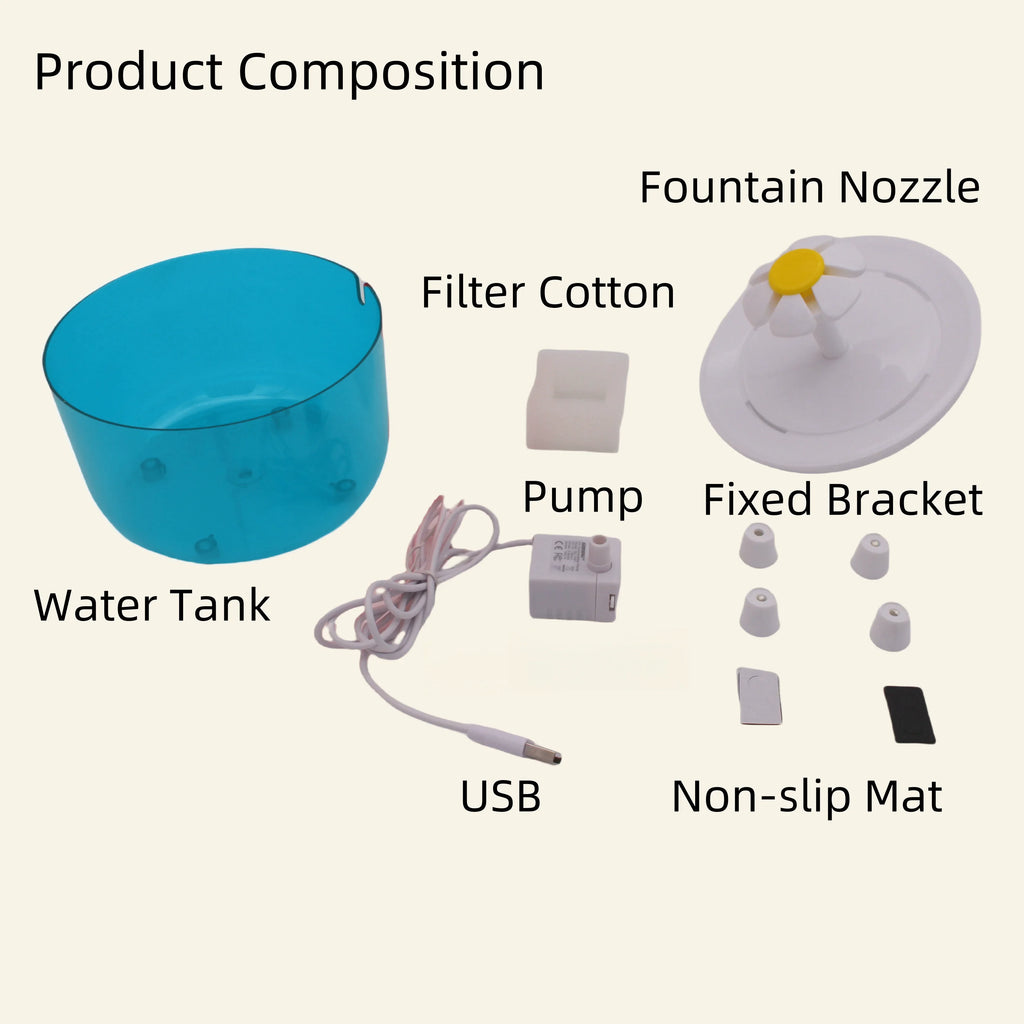 Pets Water Fountain Auto Filter USB Electric Mute Cat Drinker Bowl 1200mL Recirculate Filtring Drinker for Cats Water Dispenser Oasis Select