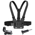Chest Strap Mount for GoPro Hero 12–5, Insta360 & DJI OSMO