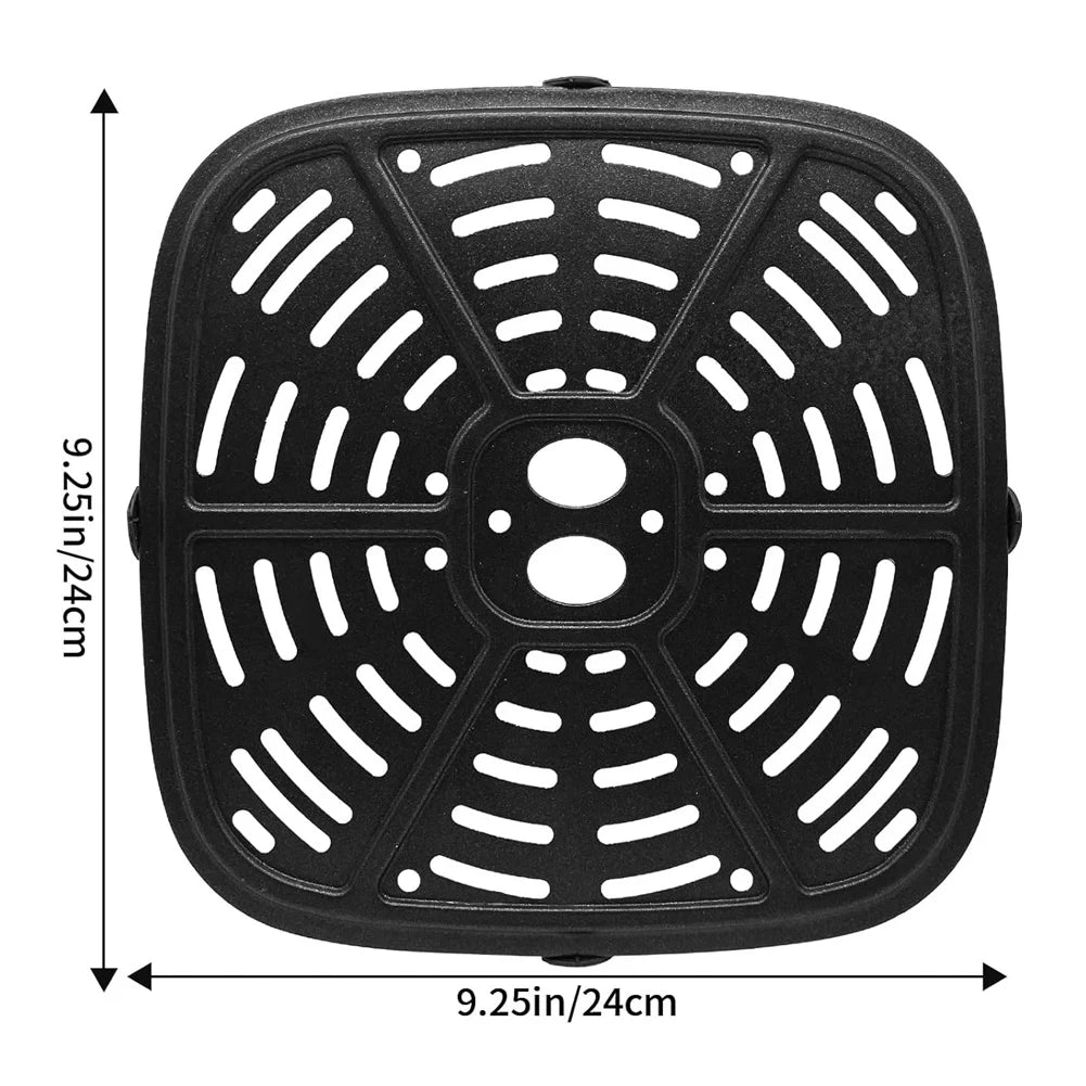 Air Fryer Basket Replacement Grill Pan Air Fryer Grill Plate Air Fryer Power Parts Plate Tray For Holstein Housewares Air Fryer Oasis Select