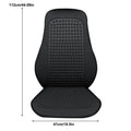 1pc Summer Cooling Seat Cushion Breathable Car Seat Covers Bump Massage Automobiles Seat Cover Universal Seat Protector Pad ﻿ Oasis Select Black