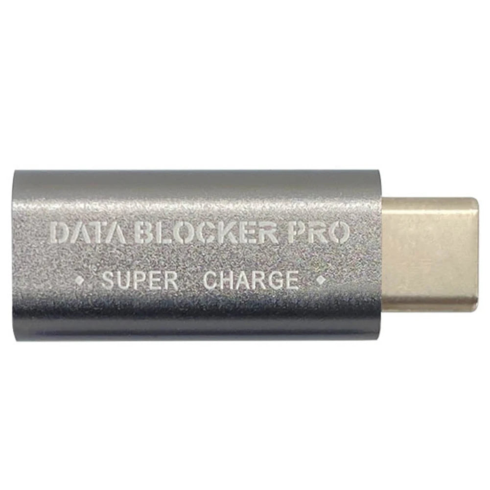 USB C Data Blocker Portable Type C Defender Type C Data Blocker Protect Against Juice Jacking Oasis Select Grey China Mainland